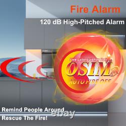 8 PCS Portable Automatic Fire Ball Extinguisher with Bracket and Hook Mount