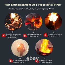 8 PCS Portable Automatic Fire Ball Extinguisher with Bracket and Hook Mount