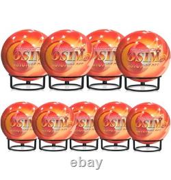 9 PACK Automatic Fire Ball Extinguisher With Bracket for ABCEF Type Fire