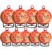 9 PCS Automatic Fire Ball Extinguisher with Bracket and Hook Mount US stock