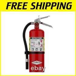 ABC Dry Chemical Fire Extinguisher 5 lb. With Wall Bracket