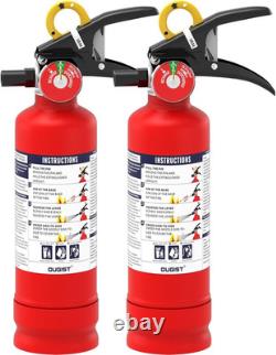 ABC Dry Powder Fire Extinguisher 2.5 lb 1-A10-BC, Home Kitchen Office Car, 2
