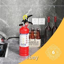ABC Dry Powder Fire Extinguisher 2.5 lb 1-A10-BC, Home Kitchen Office Car, 2