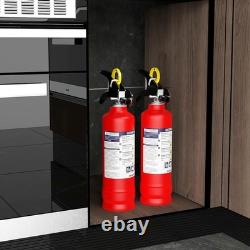 ABC Dry Powder Fire Extinguisher 2.5 lb 1-A10-BC, Home Kitchen Office Car, 2