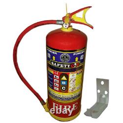 ABC Fire Extinguisher 19.80 Lbs With Wall Mounted Hook Dry Chemical Home Safety
