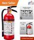ABC Fire Extinguisher Rechargeable, Lightweight Aluminum Cylinder, 4 lbs
