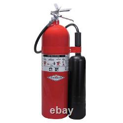 AMEREX 331 Fire Extinguisher, Aluminum, Red, BC 8PCU1