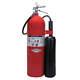 AMEREX 332 Fire Extinguisher, Aluminum, Red, BC 8ZDT4