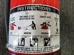 AMEREX 397 Fire Extinguisher, 1A10BC, Halotron, 11 lb