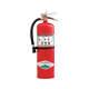 AMEREX 398 Fire Extinguisher, Steel, Red, ABC 3YWL4