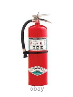 AMEREX 398 Fire Extinguisher, Steel, Red, ABC 3YWL4