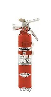 AMEREX B385TS Fire Extinguisher, 2BC, Halotron, 2-1/2 lb
