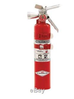 AMEREX B385TS Fire Extinguisher, 2BC, Halotron, 2-1/2 lb, 15-1/2H