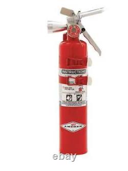 AMEREX B385TS Fire Extinguisher, Steel, Red, BC 3YWK4