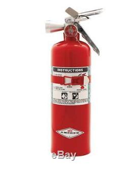 AMEREX B386T Fire Extinguisher, 5BC, Halotron, 5 lb