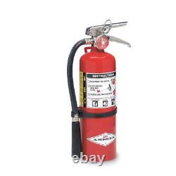 AMEREX B424 Fire Extinguisher, Steel, Red, ABC 3YWL7