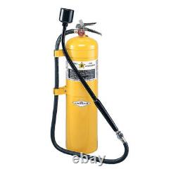 AMEREX B570 Fire Extinguisher, Steel, Yellow, D 8C249