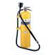 AMEREX B570 Fire Extinguisher, Steel, Yellow, D 8C249