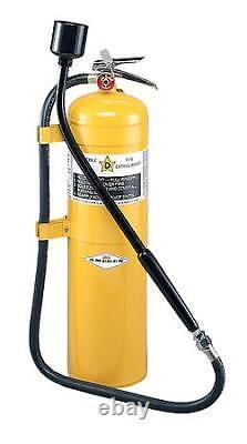 AMEREX B570 Fire Extinguisher, Steel, Yellow, D 8C249