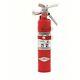 AMEREX Fire Extinguisher 2.5 lb Extinguisher Capacity, 2BC, Halotron