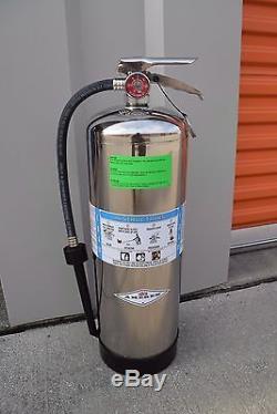 AMEREX Model 250 2.5 Gallon Foam Fire Extinguisher NEW with 02141 Fill Adapter
