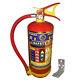 Abc Dry chemical Powder Type Fire Extinguisher 6 K. G. With Wall Mount Hook, Red