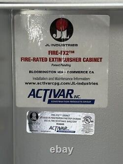 Activar 1000 Series 10 lb. Fire Extinguisher Cabinet with Window & Door Hardware