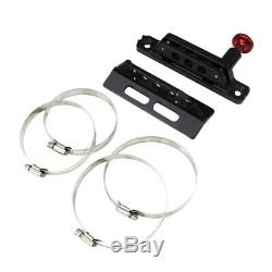Adjustable Roll Bar Fire Extinguisher 4 Holders 2 Clamps for Jeep