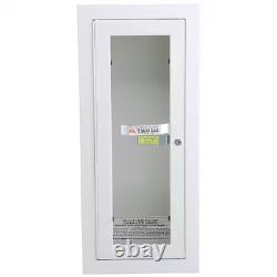 Alta 7022-B Fire Extinguisher Cabinet, Semi Recessed, 26 3/4 In Height, 10 Lb
