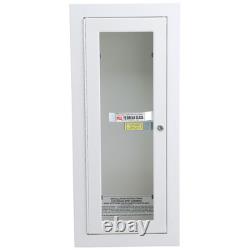 Alta 7022-B Fire Extinguisher Cabinet, Semi Recessed, 26 3/4 In Height, 10 Lb