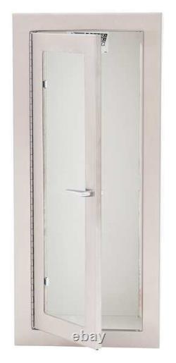 Alta 7062-A Fire Extinguisher Cabinet, Semi Recessed, 26 3/4 In Height, 10 Lb