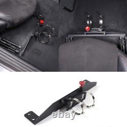 Aluminum Passenger Seat Fire Extinguisher Bracket Holder Mount For Toyota Supra