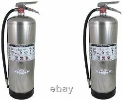 Amerex 240, 2.5 Gallon Water Class A Fire Extinguisher (2 PACK)