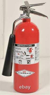 Amerex 322 Fire Extinguisher, 5BC, Carbon Dioxide, 5 Lb