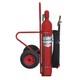 Amerex 333 Wheeled Fire Extinguisher, 50 Lb Capacity, Class Bc, Ul