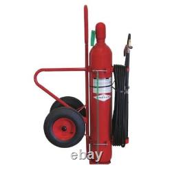 Amerex 333 Wheeled Fire Extinguisher, 50 Lb Capacity, Class Bc, Ul Rating20bC