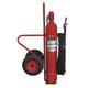 Amerex 333 Wheeled Fire Extinguisher, 50 Lb Capacity, Class Bc, Ul Rating20bC