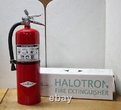 Amerex 398 Fire Extinguisher, Halotron, 15.5lb, 2A10BC with Wall Bracket 2A10BC