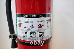 Amerex 398 Fire Extinguisher, Halotron, 15.5lb, 2A10BC with Wall Bracket 2A10BC