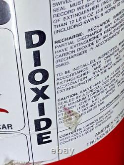 Amerex 5# CO2 Fire Extinguisher with Horn Full