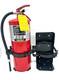 Amerex 810 7 20LB Fire Extinguisher Bracket Black Heavy Duty (Set of 2)