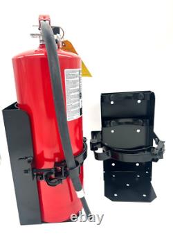 Amerex 810 7 20LB Fire Extinguisher Bracket Black Heavy Duty (Set of 2)