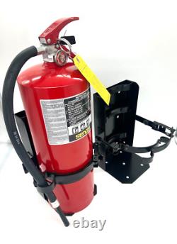 Amerex 810 7 20LB Fire Extinguisher Bracket Black Heavy Duty (Set of 2)