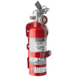 Amerex A384T 1.4lb Halotron I Fire Extinguisher with Vehicle Bracket 2 Pack