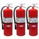 Amerex A411 20 lbs ABC Dry Chemical Fire Extinguisher with Wall Hanger 3 Pack