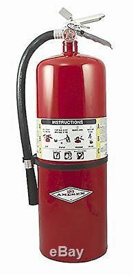 Amerex A411, 20lb ABC Dry Chemical Class A B C Fire Extinguisher