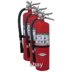 Amerex A411, 20lb ABC Dry Chemical Class A B C Fire Extinguisher 3 Pack