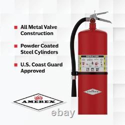Amerex A411 20lb ABC Dry Chemical Fire Extinguisher with Wall Hanger