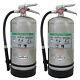 Amerex B260, 6 Liter Wet Chemical Class A K Fire Extinguisher 2 Pack
