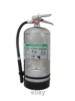 Amerex B260, 6 Liter Wet Chemical Class a K Fire Extinguisher, Ideal for KITCHE